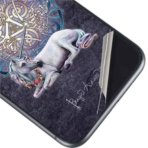 Brigid Ashwood Celtic Unicorn iPhone 11 Skin